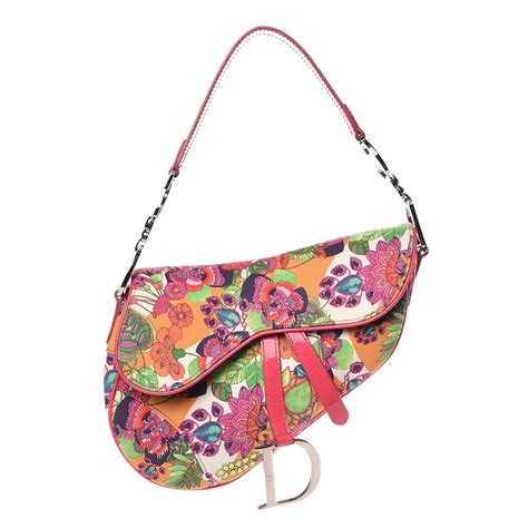 christian dior flower saddle bag|christian dior saddle bag sale.